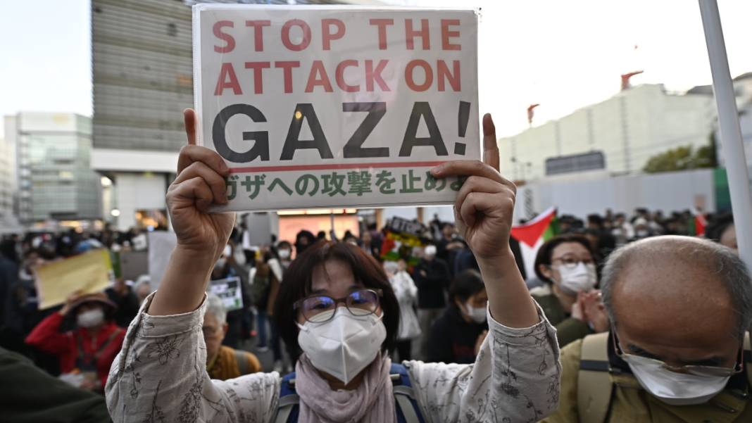 Dünyadan sessiz çığlık: Gazze'deki katliama karşı protestolar sürüyor 5